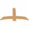 Ekena Millwork Bellingham Timber Gable Bracket, Western Red Cedar, 48"W x 30"H x 1 1/2"D x 5 1/2"F, 15/12 Pitch GBW048X30X0206BEL00SWR - alternate 2